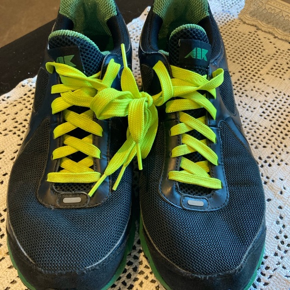 Nike Max Air black and green sneakers - Picture 7 of 7